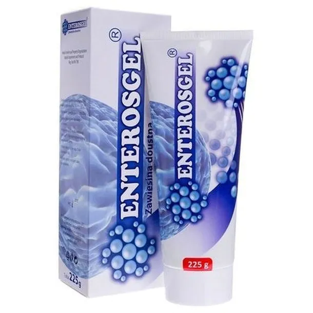 2 x Enterosgel - oczyszczanie, detoks, detox, tuba 225g POLSKI HOLOGRAM