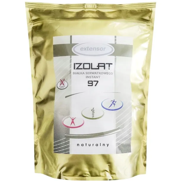 EXTENSOR Izolat WPI 1000G isolate białko protein natural naturalne czyste
