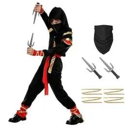 stroj-ninja-dla-dzieci-kompletny-zestaw-akcesoriow-halloween-urodziny