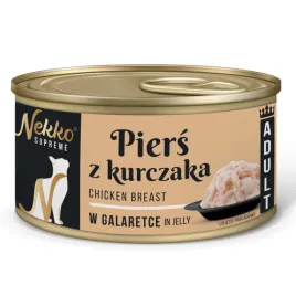 mokra-karma-dla-kota-nekko-supreme-adult-piers-z-kurczaka-w-galaretce-80g