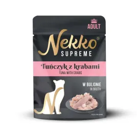 mokra-karma-dla-kota-nekko-supreme-adult-tunczyk-krab-w-bulionie-70g