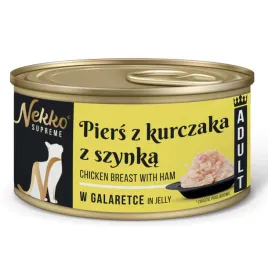 mokra-karma-dla-kota-nekko-supreme-piers-kurczaka-szynka-galaretka-80g