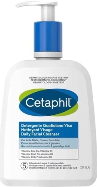 Cetaphil Daily Facial Cleanser 237ml Emulsja Do Cery Tłustej I Mieszanej