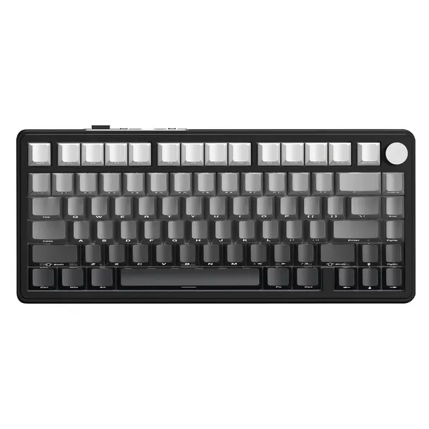 Attack Shark X85 klawiatura mechaniczna 75% RGB/tri-mode/White jade switch