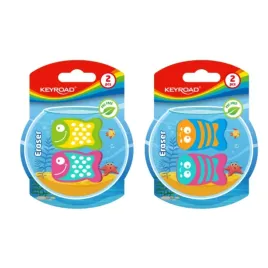 gumka-do-scierania-keyroad-funny-fish-2-szt-blister-mix-kolorow