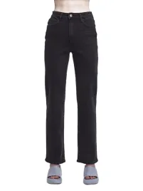 pieces-czarne-jeansy-wysoki-stan-proste-32-32-6ba