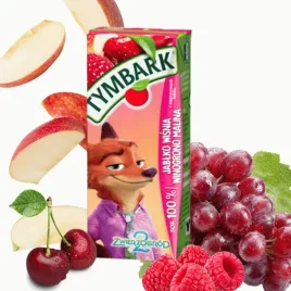 tymbark-sok-100percent-jablko-wisnia-winogrono-malina-dla-dzieci-200ml
