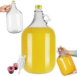 gasior-dama-5l-balon-do-wina-zestaw-korek-rurka-baniak-na-nalewki-wodke