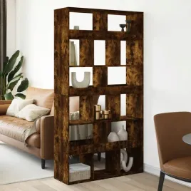 vidaxl-regal-przegroda-przydymiony-dab-100x33x1875-cm