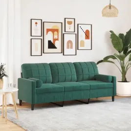vidaxl-3-osobowa-sofa-z-poduszkami-ciemnozielona-180-cm-aksamit