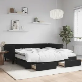 vidaxl-sofa-rozsuwana-z-szufladami-czarna-100x200-cm-aksamit