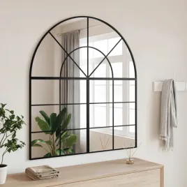 vidaxl-lustro-scienne-czarne-100x50-cm-zakonczone-lukiem-zelazo