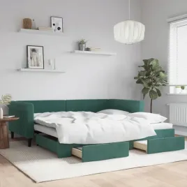 vidaxl-sofa-rozsuwana-z-szufladami-ciemnozielona-100x200-cm-aksamit