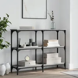 vidaxl-stolik-konsolowy-szary-dab-sonoma-100x29x75-cm