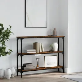 vidaxl-stolik-konsolowy-przydymiony-dab-100x225x75-cm