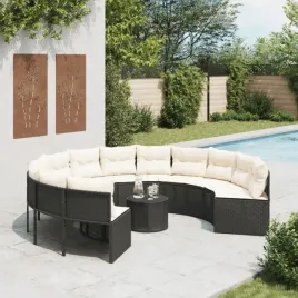 vidaxl-sofa-ogrodowa-stolik-i-poduszki-okragla-czarny-polirattan