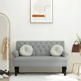vidaxl-lawka-z-oparciem-jasnoszara-120x62x755-cm-tkanina