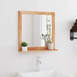 vidaxl-lustro-scienne-55x55-cm-lite-drewno-orzechowe
