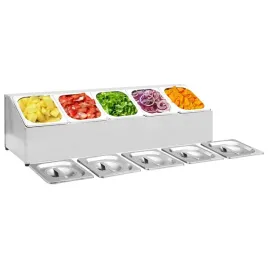 vidaxl-ekspozytor-z-5-pojemnikami-gn-1-6-stal-nierdzewna