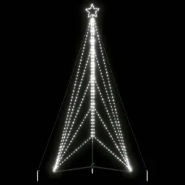 vidaxl-choinka-led-615-led-zimna-biel-4045-cm