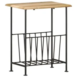 vidaxl-stojak-na-gazety-40x30x50-cm-lite-drewno-mango-i-stal