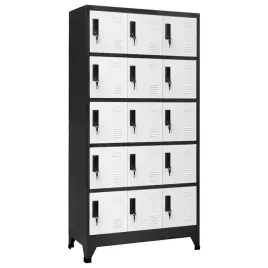 vidaxl-szafka-zamykana-na-klucz-antracytowo-biala-90x40x180-cm-stal