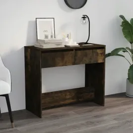 vidaxl-stolik-konsolowy-przydymiony-dab-89x41x765-cm