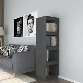vidaxl-regal-na-ksiazki-przegroda-szary-40x35x135-cm-drewno-sosnowe