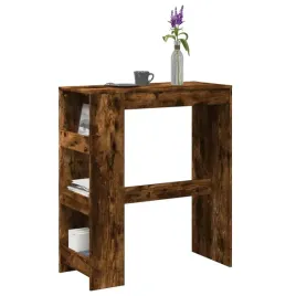 vidaxl-stolik-barowy-z-przegrodami-przydymiony-dab-90x40x1035-cm