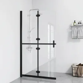 vidaxl-skladana-scianka-prysznicowa-przezroczyste-szklo-90x190-cm