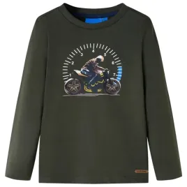 koszulka-dziecieca-z-dlugimi-rekawami-khaki-104