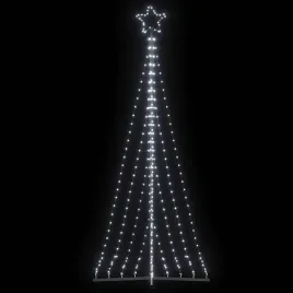 vidaxl-choinka-led-447-led-zimna-biel-249-cm