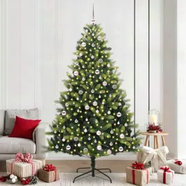 vidaxl-sztuczna-choinka-skladana-na-swieta-300-led-zielony-240-cm