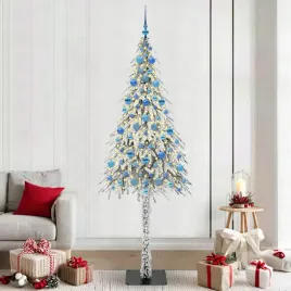 vidaxl-choinka-z-300-diodami-led-z-podstawa-bialy-210-cm-pe-i-stal