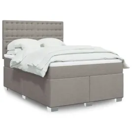 vidaxl-lozko-kontynentalne-z-materacem-taupe-tkanina-140x190-cm