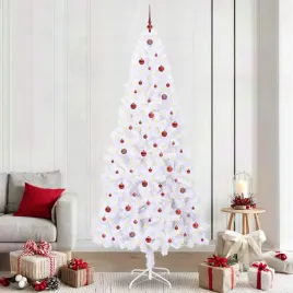 vidaxl-sztuczna-choinka-z-300-diodami-led-bialy-240-cm-pvc-i-stal