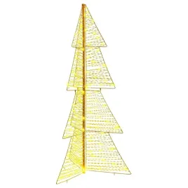 vidaxl-choinka-z-160-diodami-led-ciepla-biel-150-cm-pet
