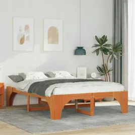 vidaxl-ramka-lozka-brazowy-160-x-200-cm-lite-drewno-sosnowe