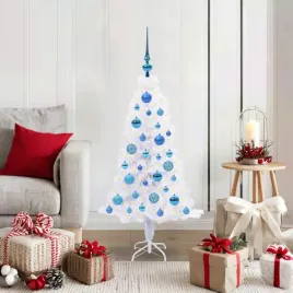 vidaxl-sztuczna-choinka-z-150-diodami-led-bialy-120-cm-pvc-i-stal