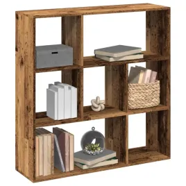 vidaxl-regal-przegroda-stare-drewno-102x29x1035-cm