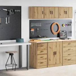 vidaxl-szafki-garazowe-2-szt-dab-rzemieslniczy-drewno-klejone