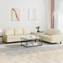 vidaxl-2-osobowa-sofa-z-poduszkami-kremowa-sztuczna-skora