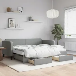 vidaxl-sofa-rozsuwana-z-szufladami-jasnoszara-90x200-cm-tkanina
