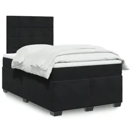 vidaxl-lozko-kontynentalne-z-materacem-czarne-120x190-cm-aksamit