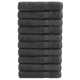vidaxl-reczniki-premium-solund-10-szt-antracytowe-100x200-cm