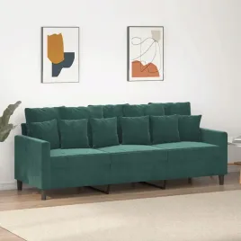 vidaxl-sofa-3-osobowa-ciemnozielony-180-cm-obita-aksamitem