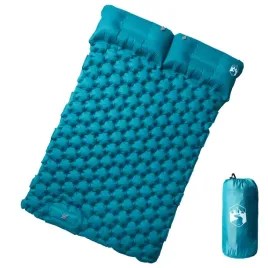 vidaxl-materac-samopompujacy-z-poduszkami-2-osobowy-niebieski