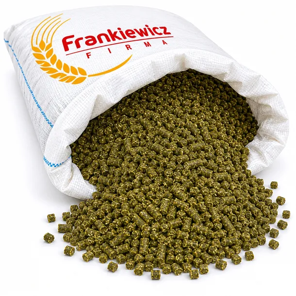 Granulat z Lucerny 25 kg 8 mm – Wysokobiałkowa Pasza dla Koni, Królików, Bydła, Kóz i Drobiu