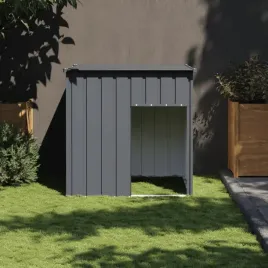 vidaxl-buda-dla-psa-z-dachem-antracytowa-110x103x109-cm-stal
