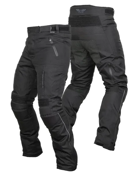 SPODNIE MOTOCYKLOWE TEKSTYLNE LETNIE STM031